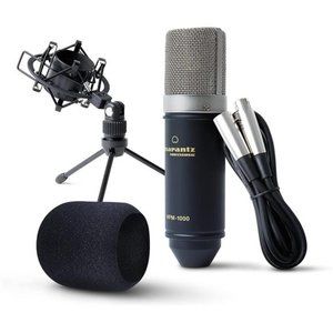 Professional MPM-1000 - Studio Recording XLR Condenser Microphone with Stand